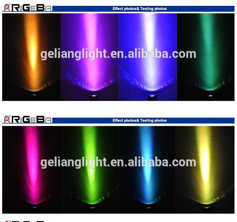 1*10W RGBW 4in 1 LED PAR Light for Indoor Stage Light