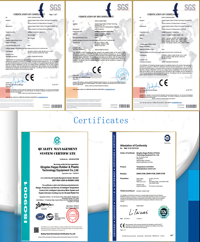 Automatic Temperature Control Equipment for Rubber