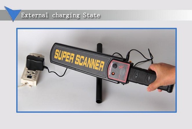 Rechargeable Hand Held Metal Detector