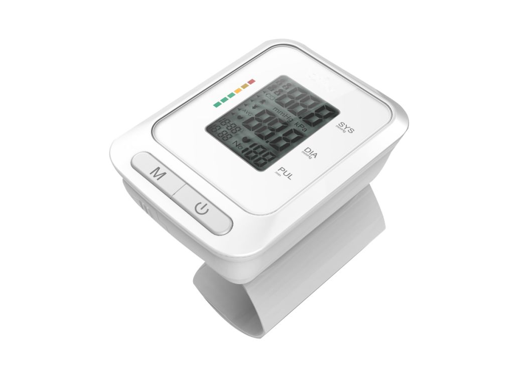Digital Medical Blood Pressure Monitor, Wrist Sphygmomanometer