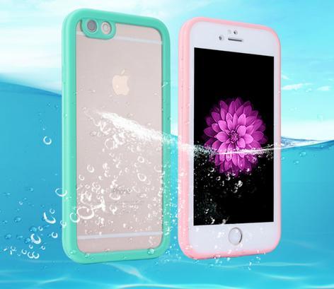 2017 Hot Selling TPU+PC Waterproof Phone Case for iPhone 7