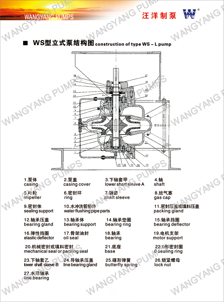 Single Stage Double Suction Horizontal Split Case Centrifugal Pump