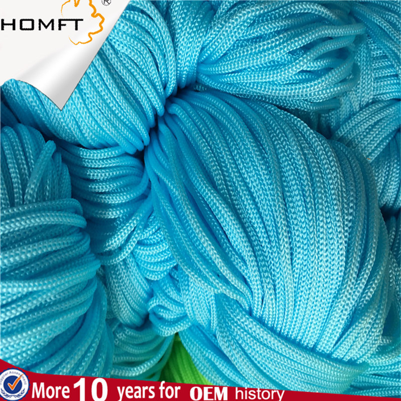 Wholesale High Quality Rope Raw Double Mix Color Twist Nylon Rope