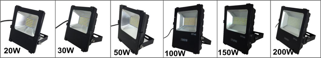 Heavy-Duty Aluminum Housing 30W Outdoor Lighting LED Flood Light