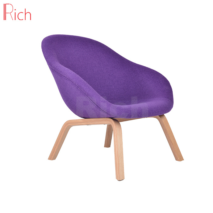 Living Room Furniture Office Modern Wood Fabric Chair