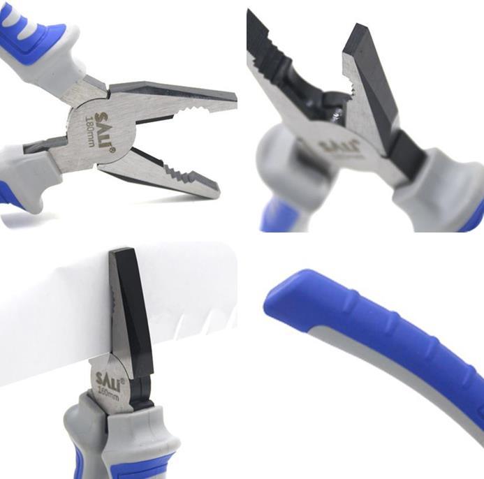 Sali Hand Working Tool Excellent Durability PVC Handle Combination Plier