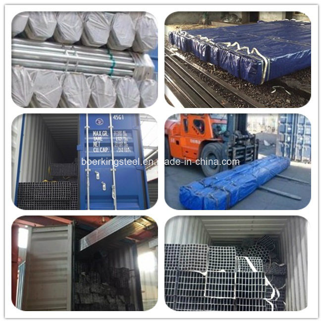 Tianjin ERW Gi Pipe Pre 48mm Scaffolding Galvanized Steel Tube