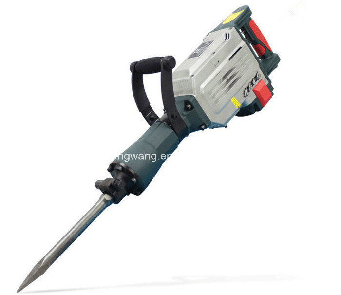 Power Tools 65mm Demolition Breaker Hammer 1500W Electric Jack Hammer