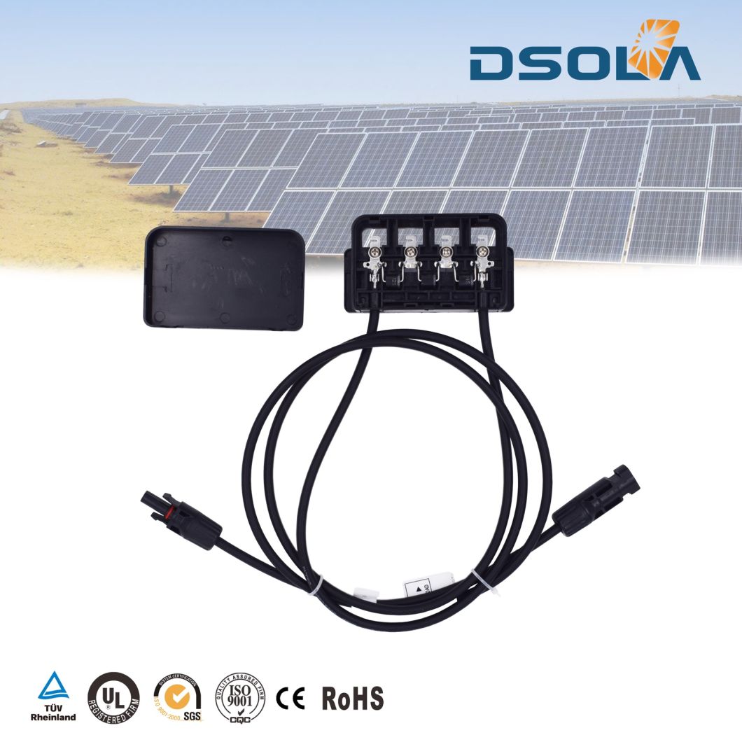 1500V TUV Certified Solar Junction Box IP67 Potting None Potting Solar Junction Box Solar Panel