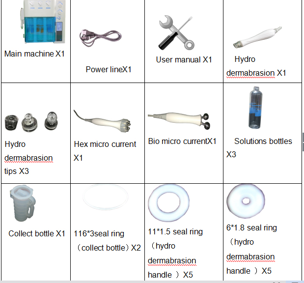 3 in 1 Multi-Function Beauty Equipment Skin Care Machine