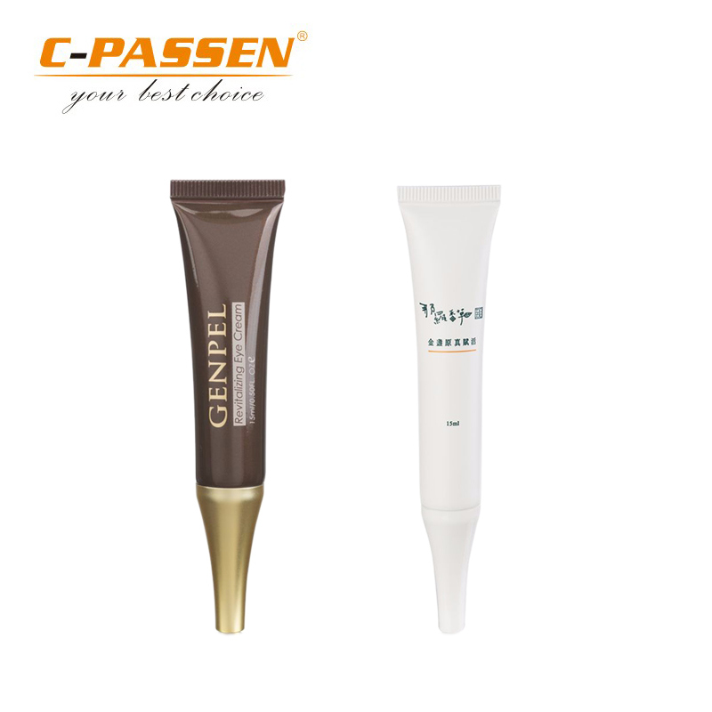 15g Round Double Layer Plastic Tube for Eye Cream