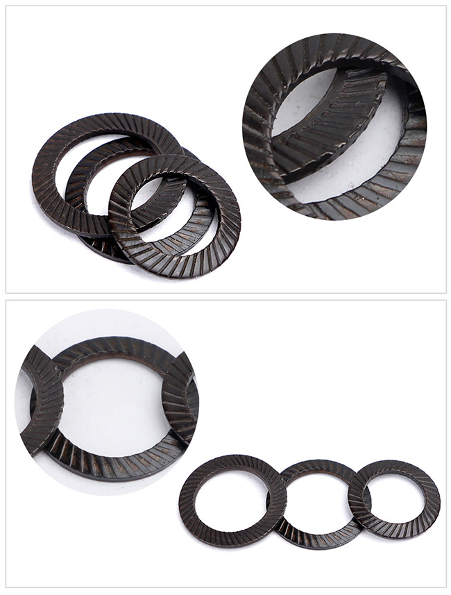 DIN 2093 Black Steel Disc Spring Conical Washer