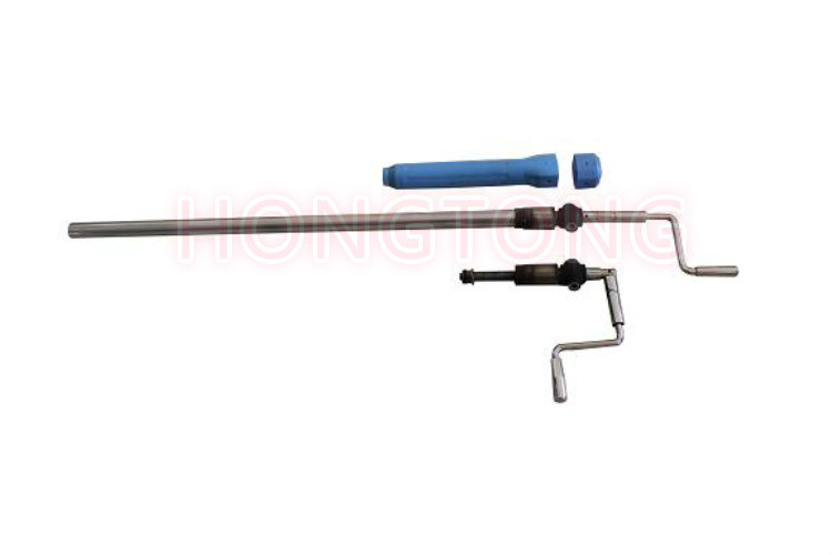 Retractable Crank Handle for Family Nursing Bed