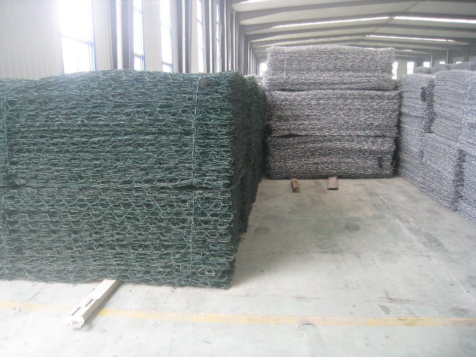 Galvanized Gabions Net Wire Mesh Garbions Stone Cage