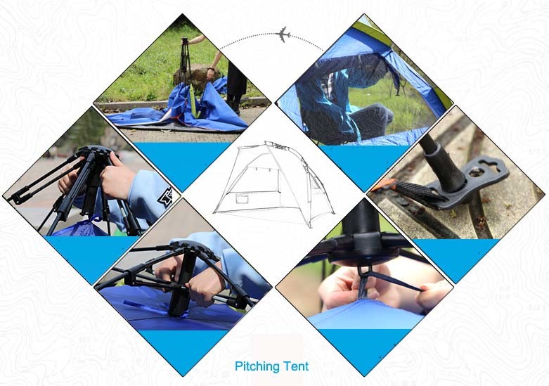 Outdoor Sunscreen Speed Automatic Pitching Beach Tents Fishing Tents