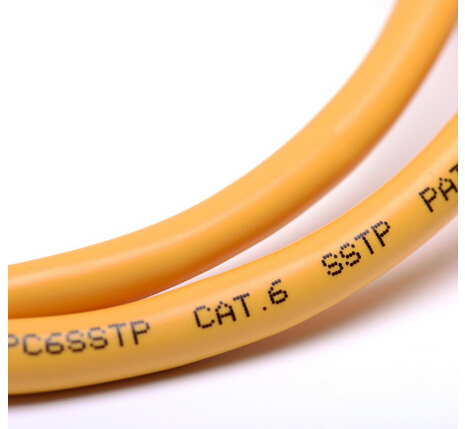 High Performance Shielded 4 Pairs CAT6 SSTP Patch Cord