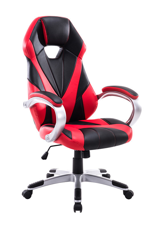 Wholesale Modern Best Red Genuine Leather PC Computer Gaming Racing Chair
