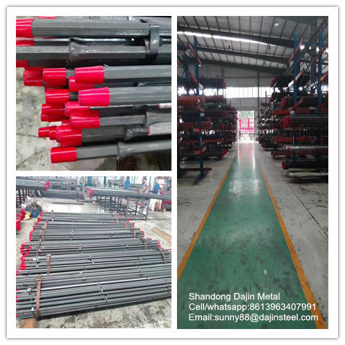 Tapered Drill Rod H22 for Rock Drilling Drilling Pipes