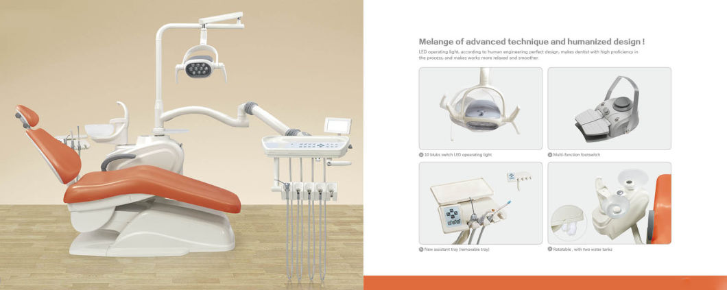 Medical Dental Bed with LED X-ray Viewer for Wt-398hg