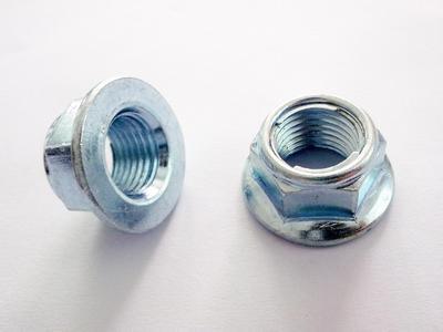 GB6177 Hexagon Nuts with Flange White