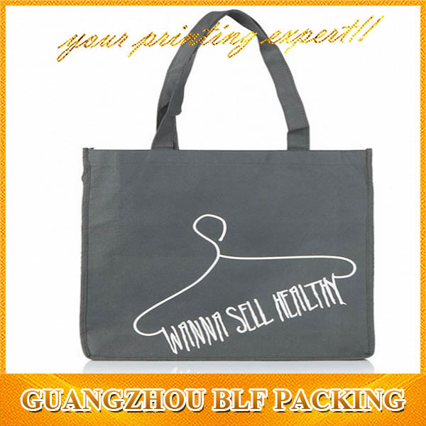 Long Handle Sling Non Woven Shopping Promotional Tote Bag