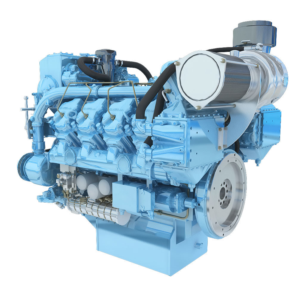Weichai 550kw Diesel Engines Details 750HP for Marine