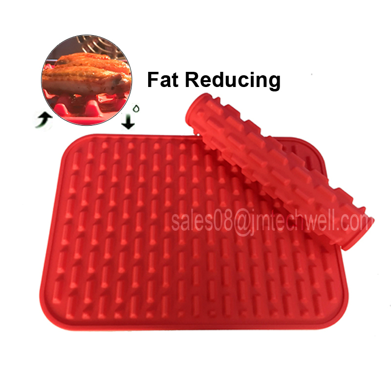 LFGB/ FDA Wholesale Healty Fat Reducing Non-Stick Silicone Baking Mat