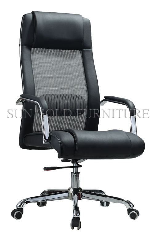 Modern High Grade Leather Manufacturer Swivel Manager Office Chair (SZ-OCE162)