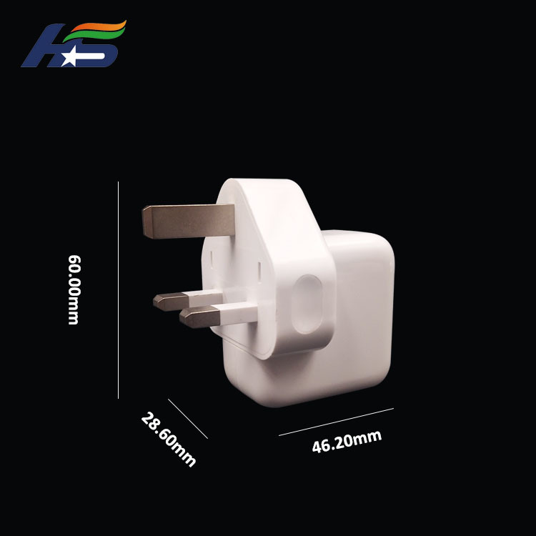 Mobile Charing Adapter Single Port USB UK Plug