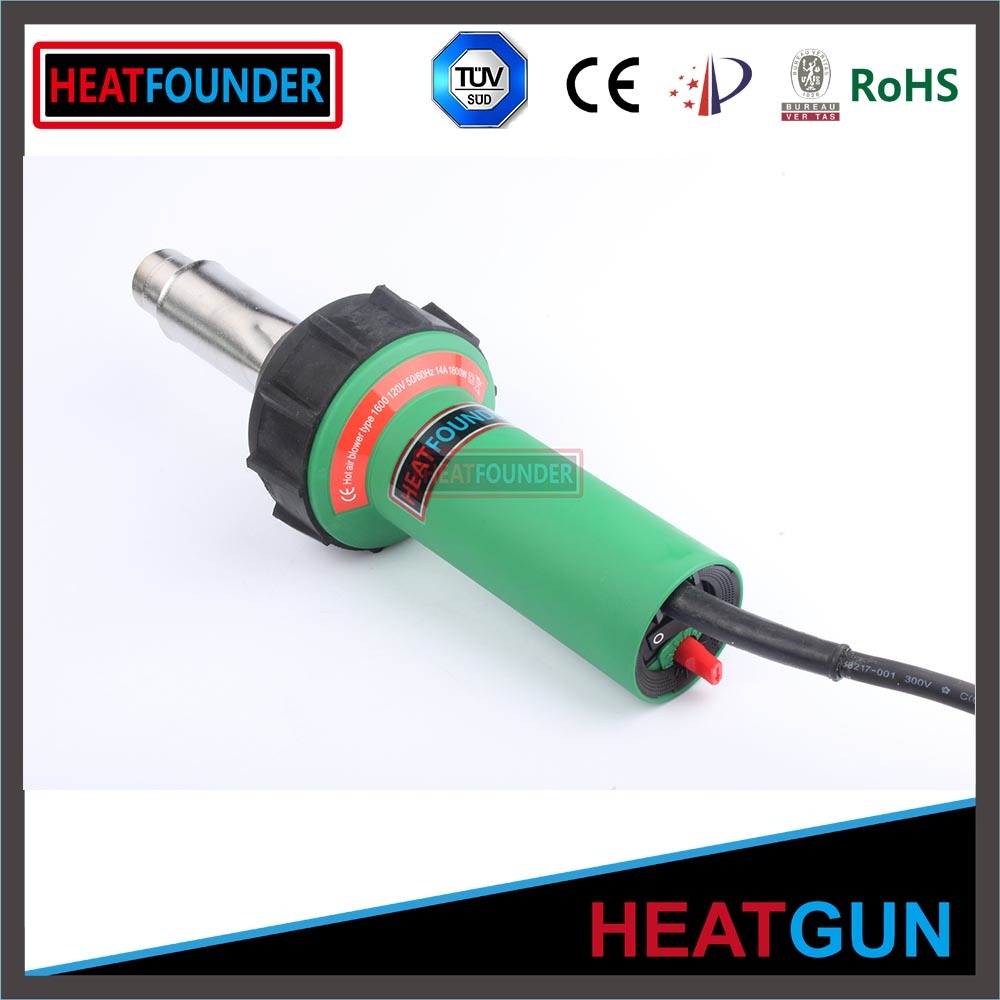 1600W Green Hot Air Welding Machine with Temperature Switch