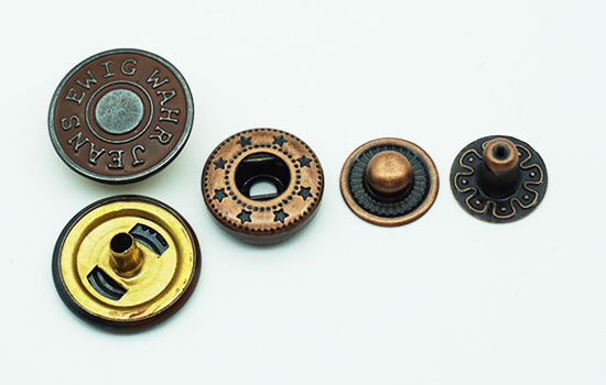 Good Quality Enamel Oil Metal Spring Snap Button for Garments