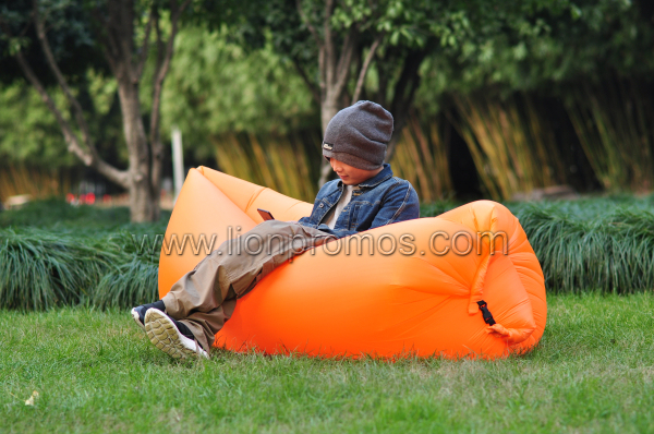 Custom Printing Camping Products Air Inflated Leisure Sofa Sleeping Bag