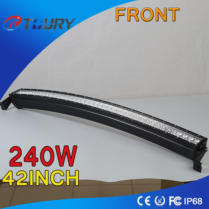 240W Curved Work Lamp 4WD Offroad LED Light Bar