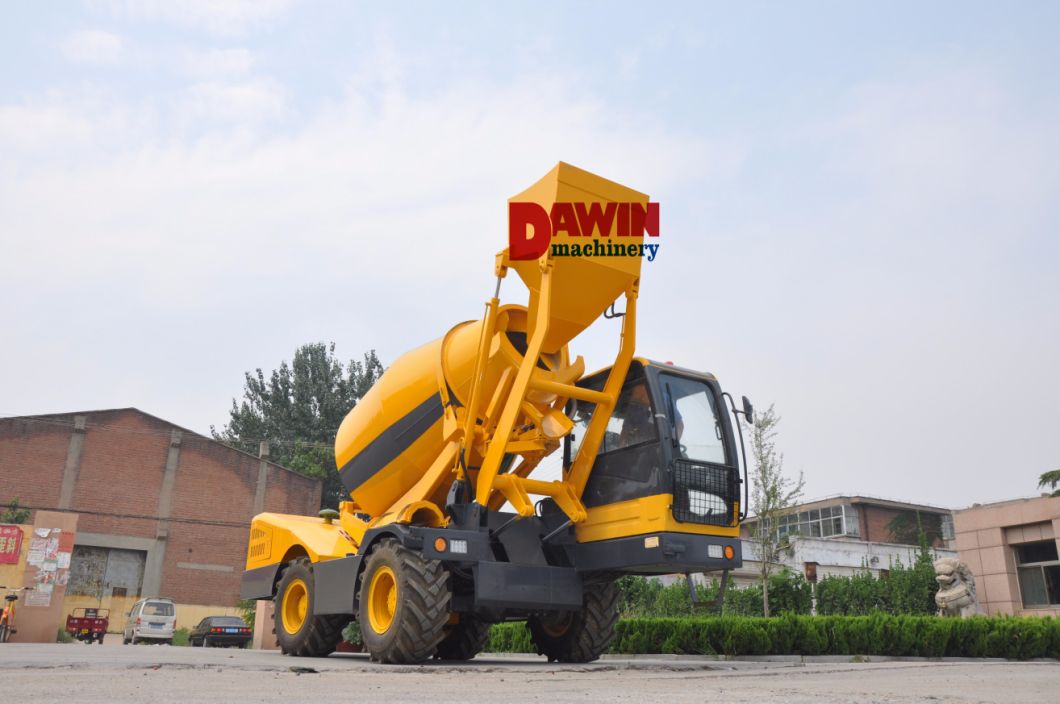 1.5 4.0 Cubic Meter Self-Loading Concrete Mixer Truck China Manufacturer