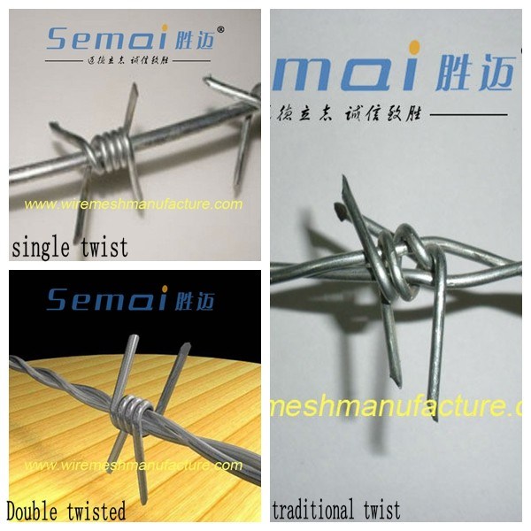 Normal and Reverse Twist Barbed Wire Making Machine