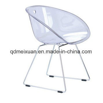 Bow Word Foot Chair Acrylic Crystal Crystal Chair Crystal Transparent Chair Chair High-End Restaurant (M-X3455)