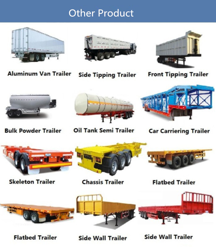 China Transportation Lowbed Semi Trailer for Sale (Lowboy trailer)