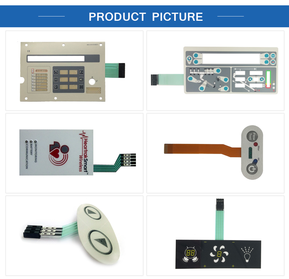 Transparent Area of Membrane Switch Panel for Industrial Application