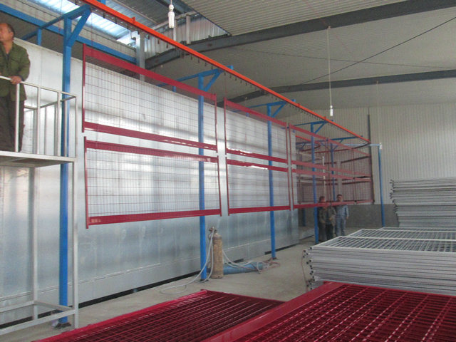 PVC Coated Popular Used Temporary Fence for Canada Market