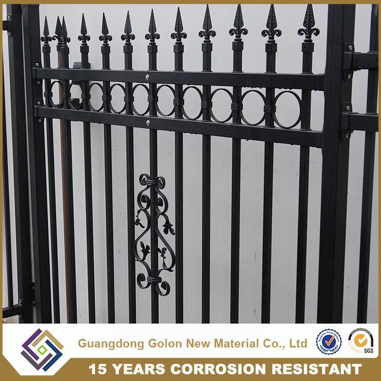 Deluxe Wrought Iron Residential Villa Fence with Spear