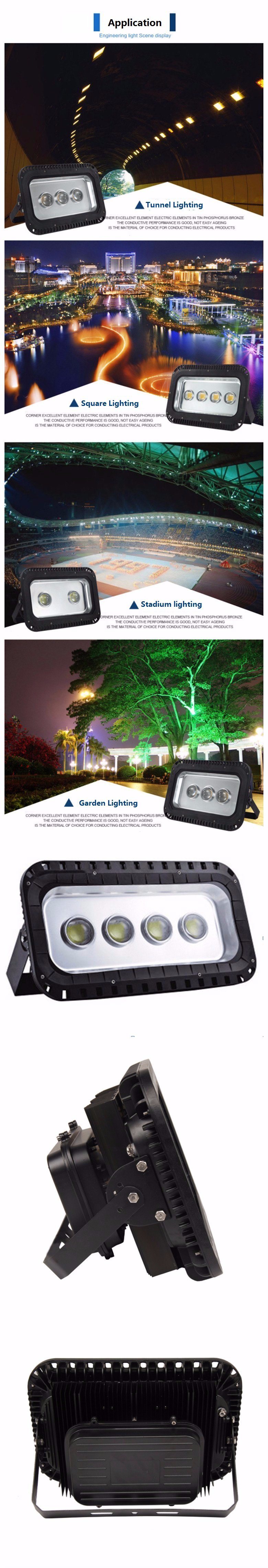 LED Flood Light AC85-265V IP65 Waterproof 100W/150W/200W/250W Outdoor LED Floodlight Energy-Saving Lamps