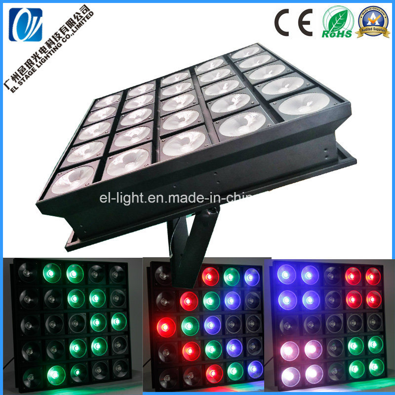25*30W RGB 3in1 or White Color LED CREE Matrix Panel Beam DJ Lighting and LED Effect Light