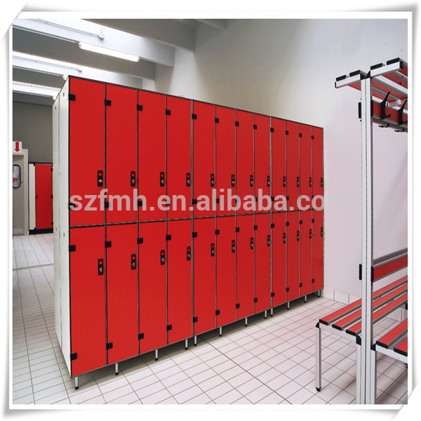 2 Tier Phenolic Laminate Storage Luggage Lockers