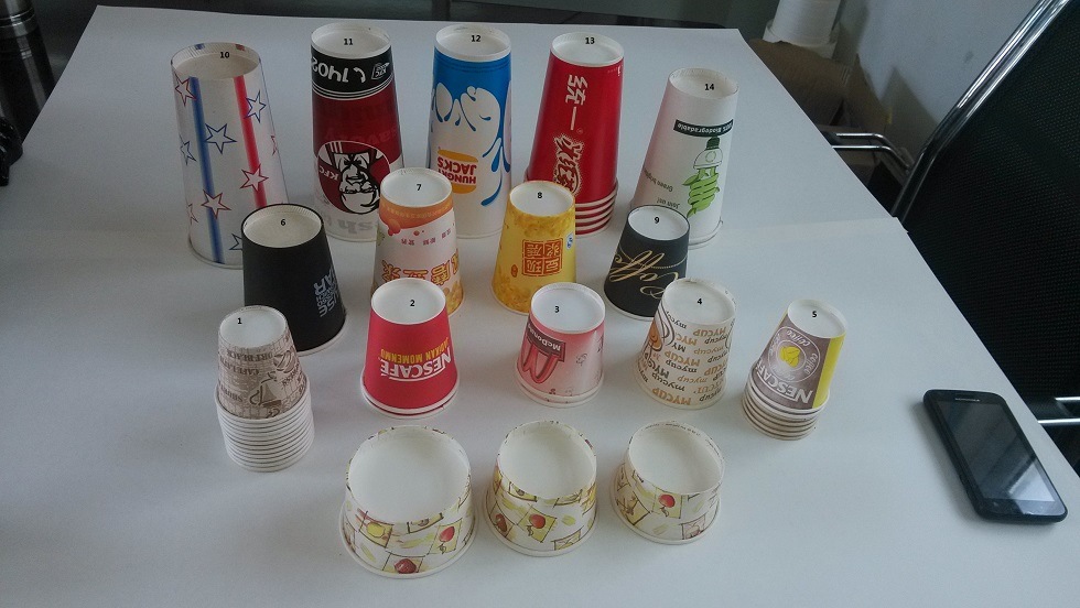 High Speed Automatic Disposable Paper Coffee Carton Cup Making Machine