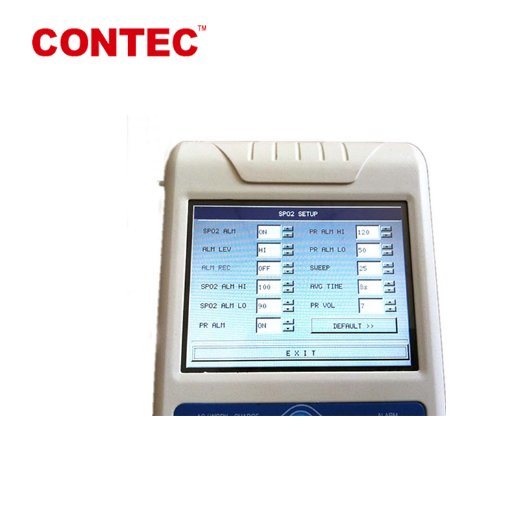 Contec Pm70 All-Round Monitoring for Adult, Pediatric and Neonatal with Button and Small Rechargeable Touch Screen Patient Monitor