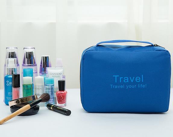 Korean Style Tear Proof Folding Wash Bag Travel Multifunctional Large Capacity Makeup Bag (GB#ZM)