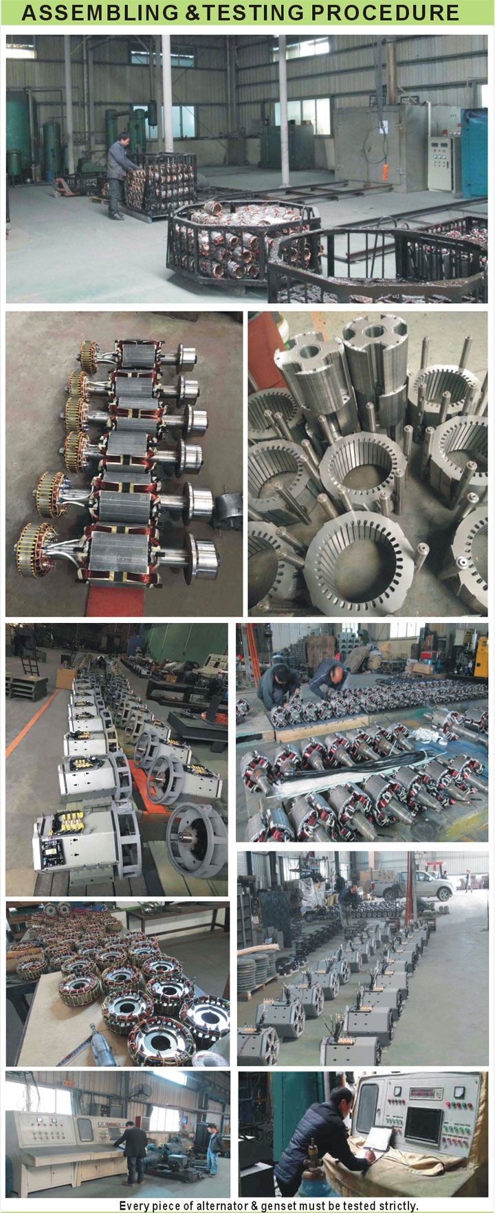 27.5 kVA Hot Sale China Stamford a. C. Sychronous Single Phase Brushless Alternator