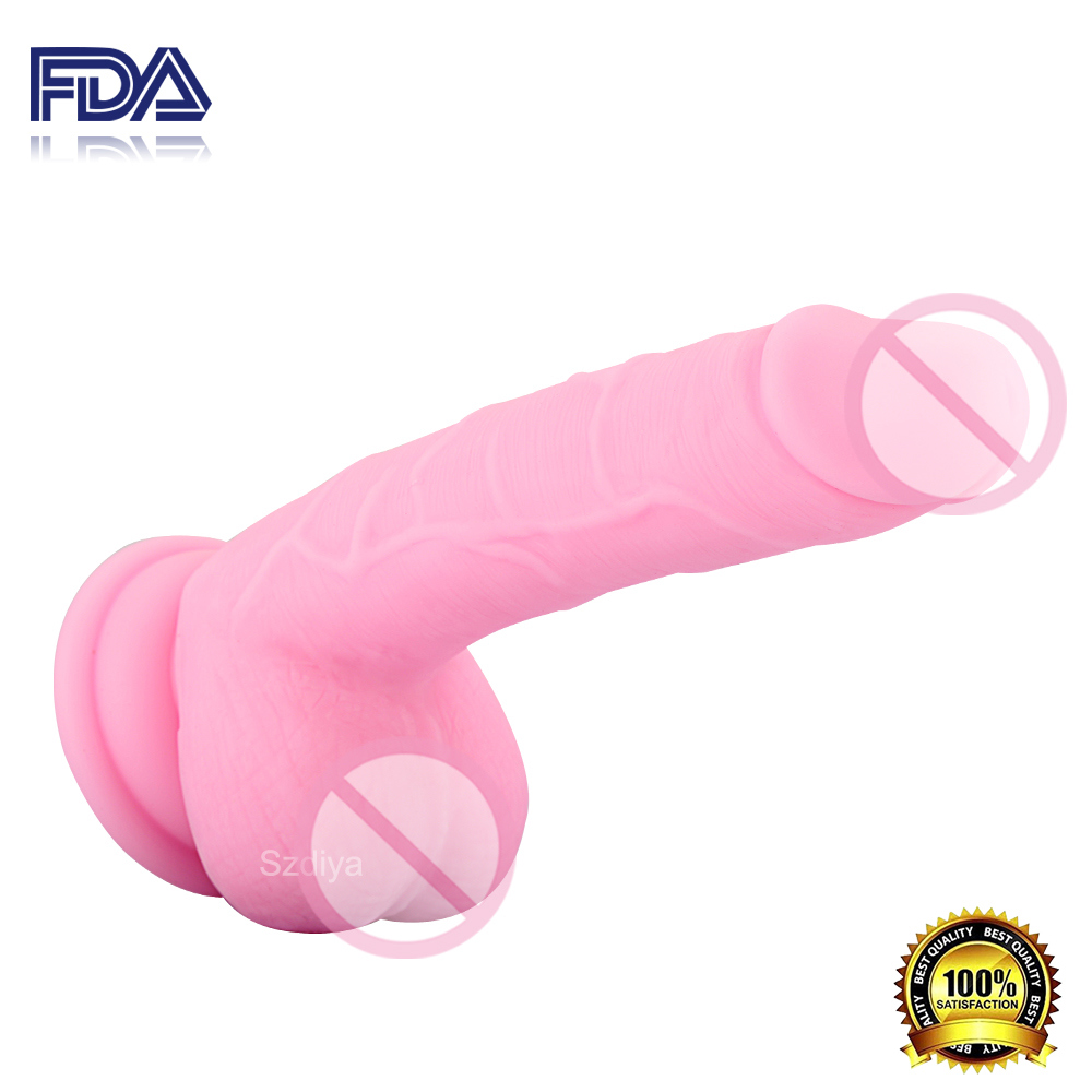 Adult Novelty Hot Selling Women Sex Toy Glass Dildo (DYAST396A)