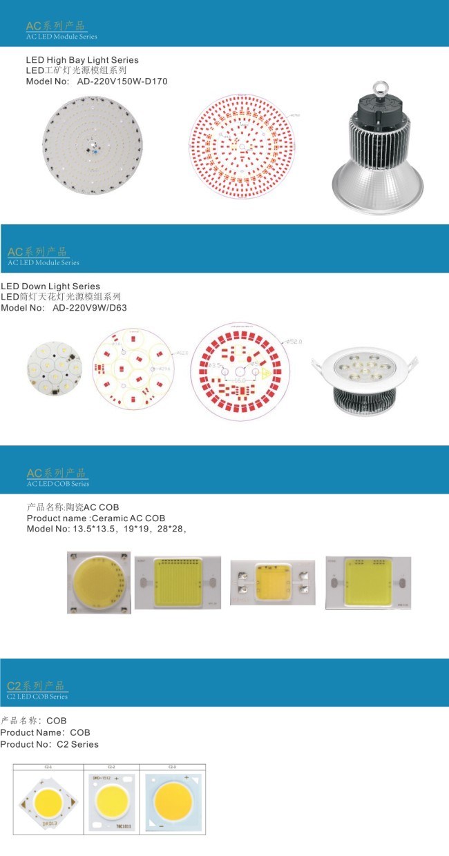 Shenzhen Manufacturer Energy Saving 10W LED Light Source LED Module COB