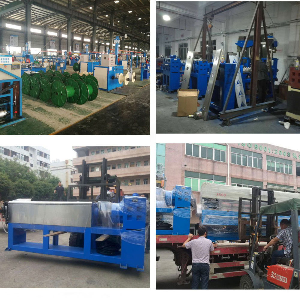 Silicone Rubber Plastic High Speed Cable Extrusion Machine